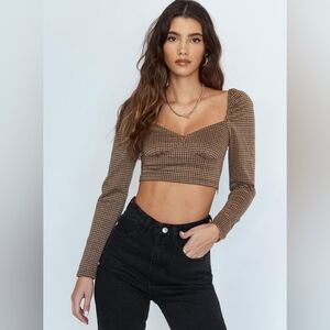 Princess Polly - Brown Long Sleeve NWT